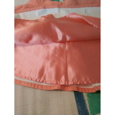 Pre-owned French Connection Mini Skirt In Orange