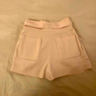 Pre-owned Marc By Marc Jacobs Pink Cotton Shorts