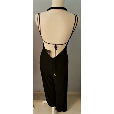 Pre-owned Patrizia Pepe Jumpsuit In Black