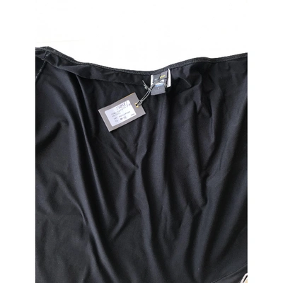 Pre-owned Fendi Black Polyester Swimwear
