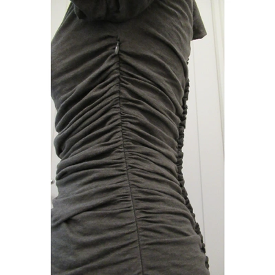 Pre-owned Jay Ahr Mid-length Dress In Grey