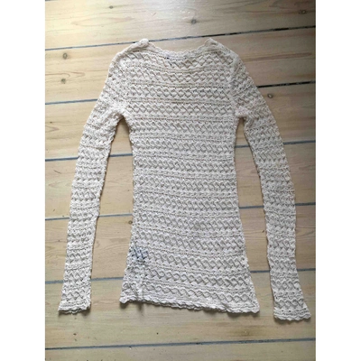 Pre-owned Isabel Marant White Cotton  Top