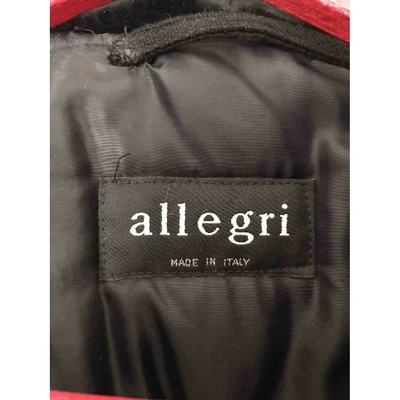 Pre-owned Allegri Biker Jacket In Black