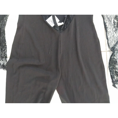 Pre-owned La Perla Jumpsuit In Black