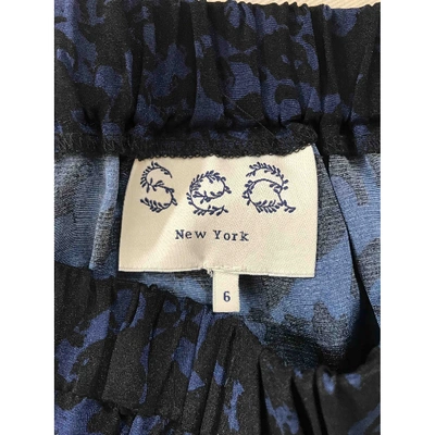 Pre-owned Sea New York Blue Silk Skirts