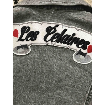 Pre-owned Les Éclaires Short Vest In Grey