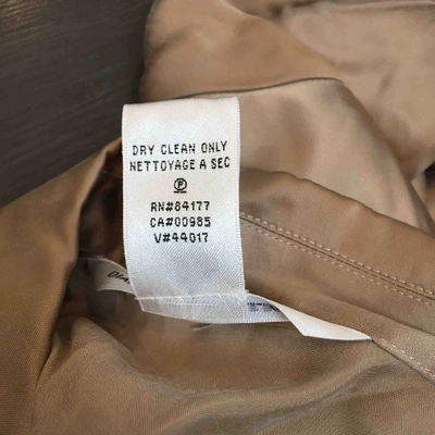 Pre-owned Diane Von Furstenberg Camel Polyester Jacket
