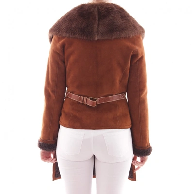 Pre-owned Wunderkind Brown Fur Jacket