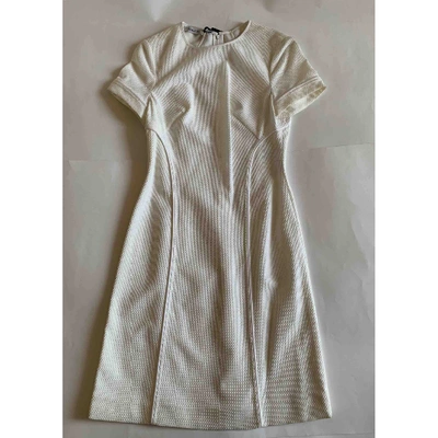 Pre-owned Versace Dress In White