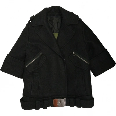 Pre-owned Loewe Black Coat