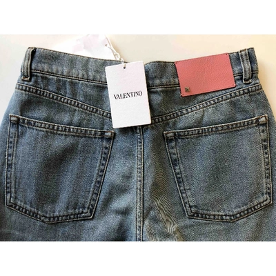 Pre-owned Valentino Slim Jeans In Other