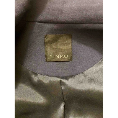 Pre-owned Pinko Short Vest In Blue