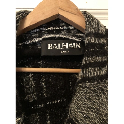 Pre-owned Balmain Grey Jacket