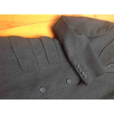 Pre-owned Dolce & Gabbana Wool Blazer In Anthracite