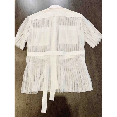Pre-owned Eudon Choi Shirt In White