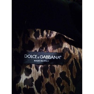 Pre-owned Dolce & Gabbana Wool Blazer In Black