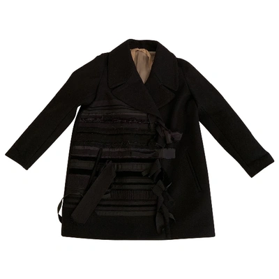 Pre-owned N°21 Wool Coat In Black