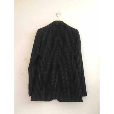 Pre-owned Dolce & Gabbana Wool Blazer In Black