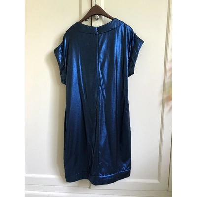 Pre-owned Mauro Grifoni Mid-length Dress In Metallic