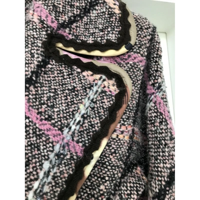 Pre-owned M Missoni Wool Coat In Multicolour