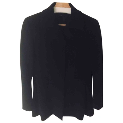 Pre-owned Miu Miu Black Polyester Jacket