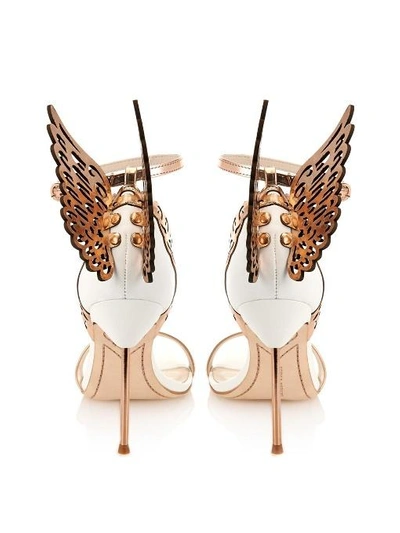 SOPHIA WEBSTER Evangeline Angel Wings Leather Sandals 