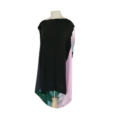 Pre-owned Vionnet Silk Mid-length Dress In Multicolour