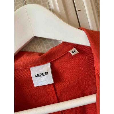 Pre-owned Aspesi Mid-length Dress In Orange