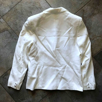 Pre-owned Versace White Jacket