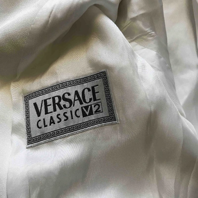 Pre-owned Versace White Jacket