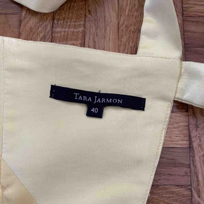 Pre-owned Tara Jarmon Camisole In Yellow
