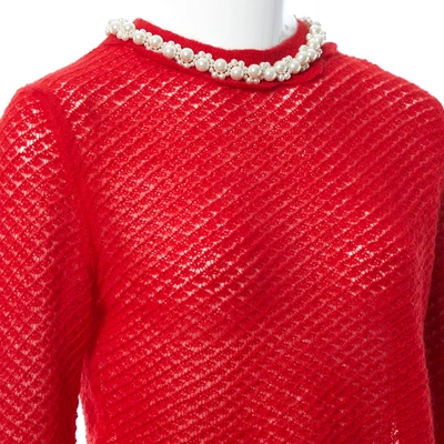 Pre-owned Simone Rocha Red Wool Knitwear