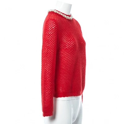 Pre-owned Simone Rocha Red Wool Knitwear