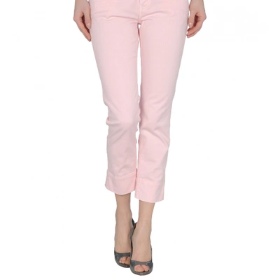 Pre-owned Notify Pink Cotton - Elasthane Jeans