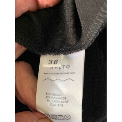 Pre-owned Aalto Black Viscose Top