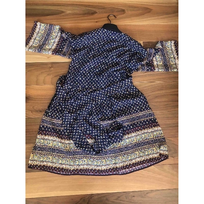 Pre-owned Sea New York Blue Silk Dress