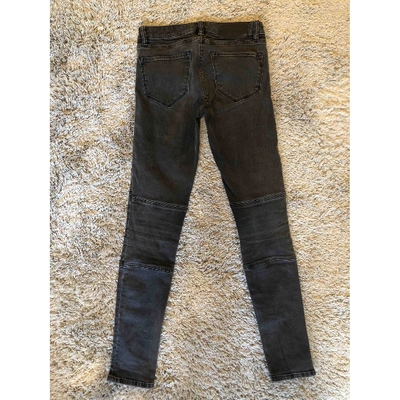 Pre-owned Allsaints Anthracite Denim - Jeans Jeans