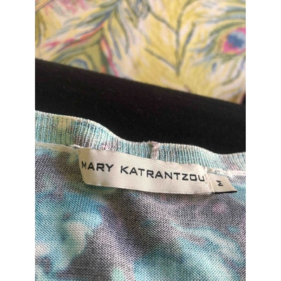 Pre-owned Mary Katrantzou Silk Cardigan In Multicolour