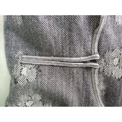 Pre-owned Emanuel Ungaro Wool Jumper In Grey