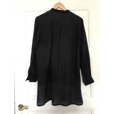 Pre-owned Antipodium Black Cotton Top