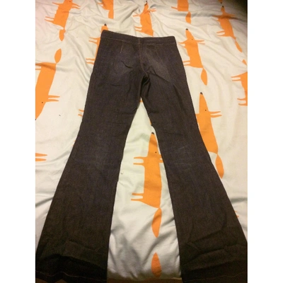 Pre-owned Gucci Navy Denim - Jeans Jeans