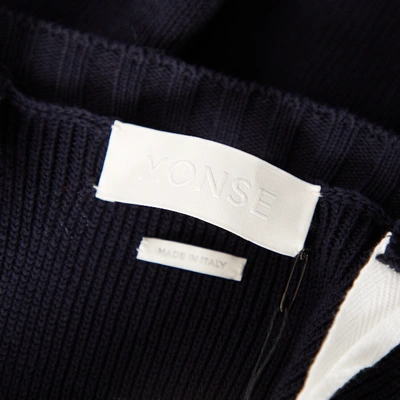 Pre-owned Monse Jumper In Navy