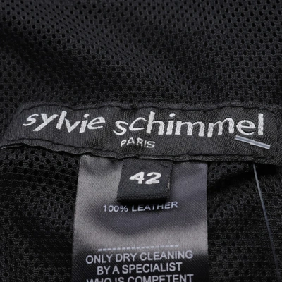 Pre-owned Sylvie Schimmel Black Leather Jacket