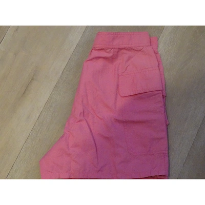Pre-owned Bogner Pink Cotton Shorts