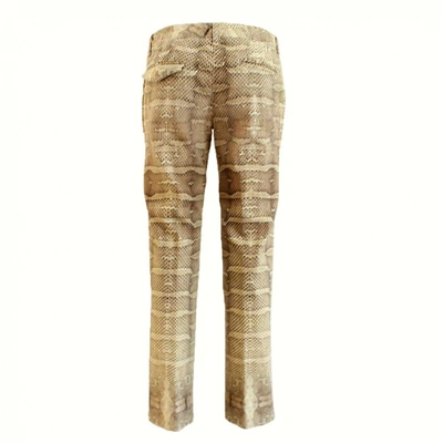 Pre-owned Roberto Cavalli Trousers In Other