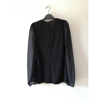 Pre-owned Giambattista Valli Wool T-shirt In Black