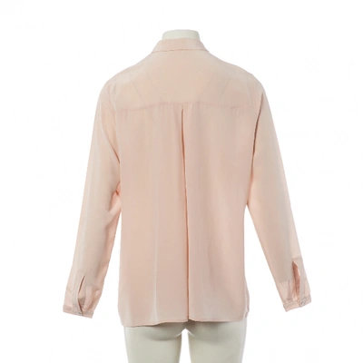 Pre-owned Lala Berlin Silk Shirt In Pink
