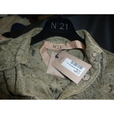 Pre-owned N°21 Short Vest In Khaki