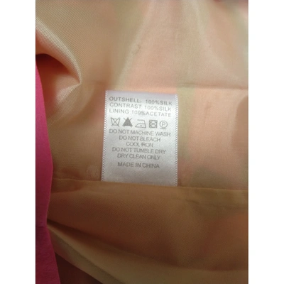 Pre-owned Olivia Rubin Silk Mini Dress In Pink