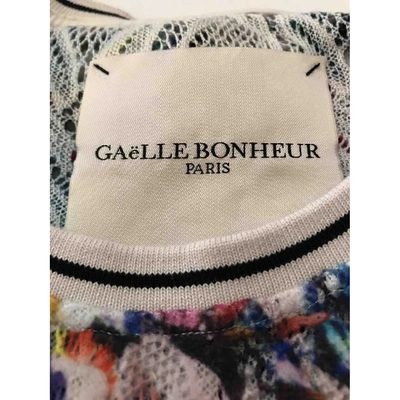 Pre-owned Gaelle Paris Vest In Blue
